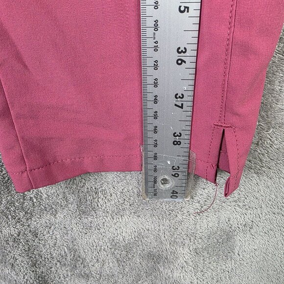 Womens Wonderwink Renew Pink Modern Fit Pants Elastic Waist Polyester Size M - Picture 8 of 9